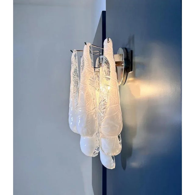 Italian Wall Sconces, Murano, 1990s, Set of 4 For Sale - Image 17 of 18