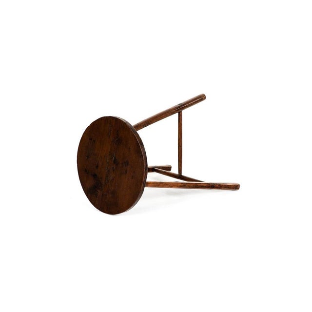 Antique Walnut Cricket Table For Sale - Image 11 of 12