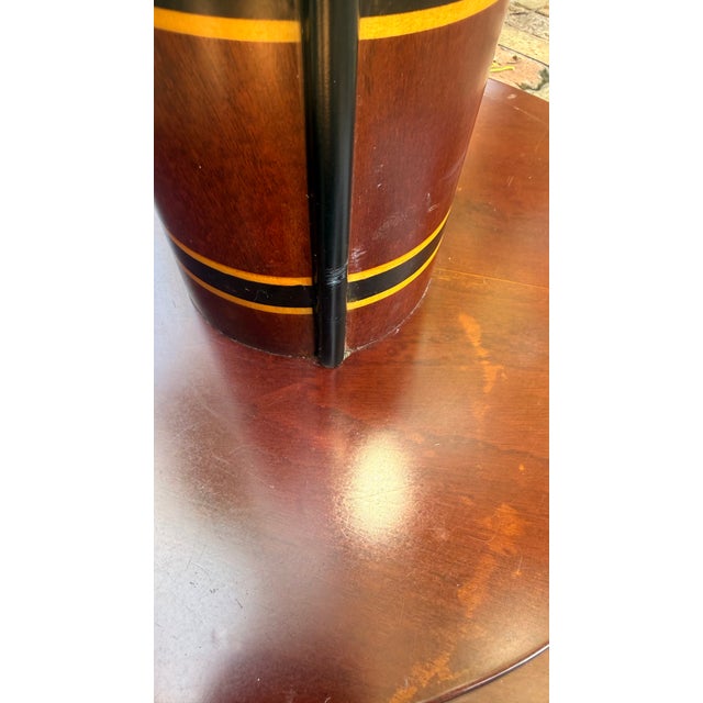 Infinity Furniture Import Empire Neoclassical Alabaster & Bronze Floor Lamp For Sale In West Palm - Image 6 of 12