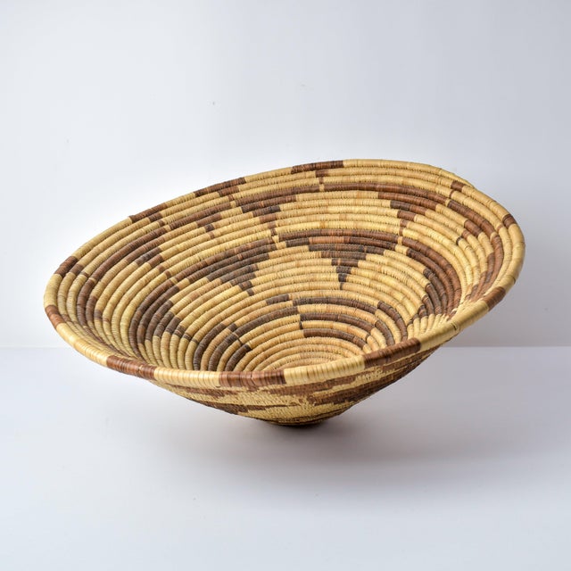 Early 20th Century Coiled Basket Botswana 19 Inch For Sale In Denver - Image 6 of 9