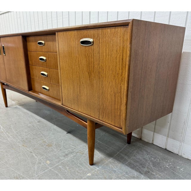 Mid-Century Modern Mid-Century Modern G-Plan Walnut Sideboard For Sale - Image 3 of 9