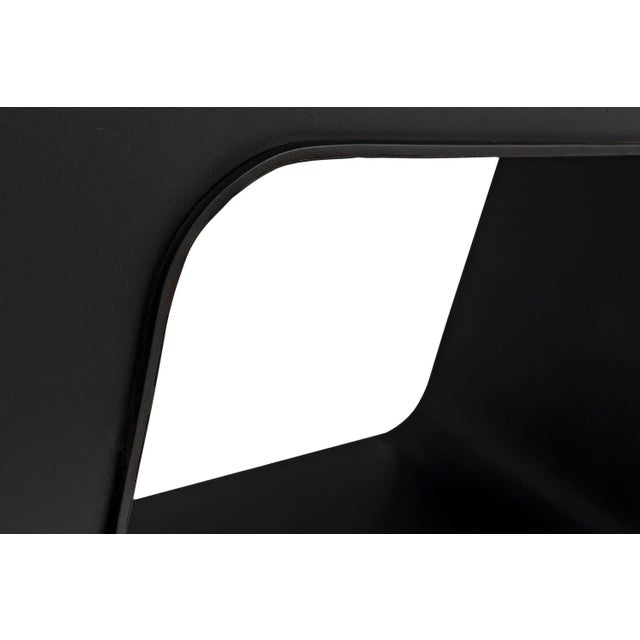 Shylock Console, Black Metal For Sale - Image 9 of 10