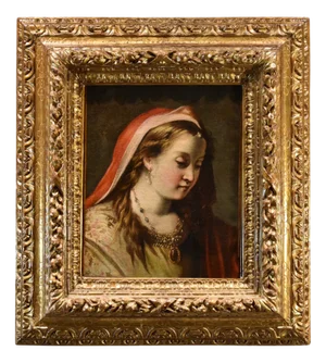 Gaspare Diziani, Portrait of Princess Diziani, 1730, Oil on Canvas