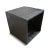 Modern Ebony Teak Wood Box Side Table For Sale - Image 4 of 9