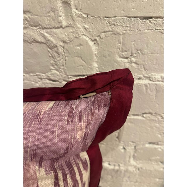 Traditional Elizabeth Eakins Rosie's Flowers Pillow - 20" X 20" For Sale - Image 3 of 3