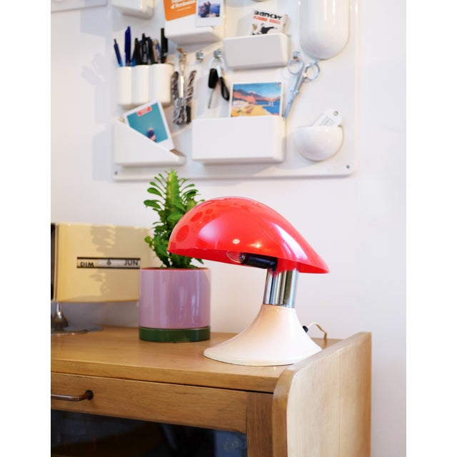 Italian Cobra Lamp by Guzzini, 1950s For Sale - Image 6 of 6