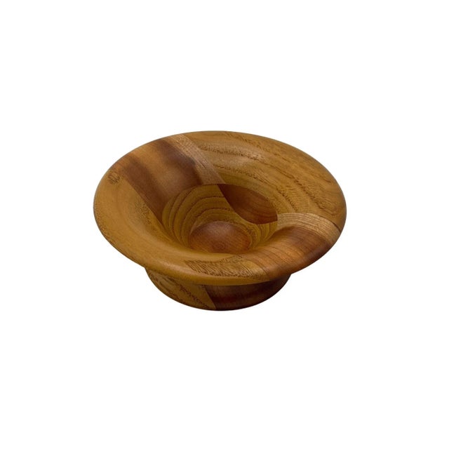 Handcrafted Turned Wooden Bowl by Franz Woodworks For Sale - Image 6 of 6