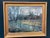 Hugo Carlberg, Obscured by Trees, 1920s-1940s, Oil on Canvas For Sale - Image 15 of 17