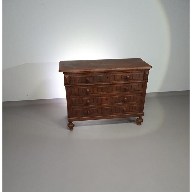 Commode in Wood, 1930s For Sale - Image 3 of 18