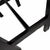 Black Vintage Storage Box, Side Table, Nightstand on Stand For Sale - Image 8 of 12