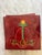 Art Nouveau tiles depicting jewels in dragonfly shape. Beautiful bold ruby color. Logo reflects T&R Boote Ltd English tile...