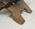 Wood Brutalist Folding Stool in Leather, 1950s For Sale - Image 7 of 18