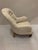 19th Century Upholstered English Armchair with Buttoned Back For Sale - Image 12 of 17