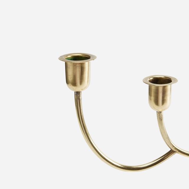 Brass Brass Horse Candelabrum by Franz Hagenauer For Sale - Image 8 of 10