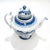 Antique Chinese Export Blue & White Canton Porcelain Tea Pot For Sale In Philadelphia - Image 6 of 18