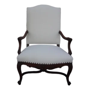 19th Century French Regence Style Walnut Chair
