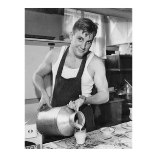 1938 Sigma Chi Football Player Photograph For Sale