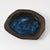 Blue Fritte Catchall Bowl by Irma Yourstone for Uppsala Ekeby, 1970s For Sale - Image 4 of 9