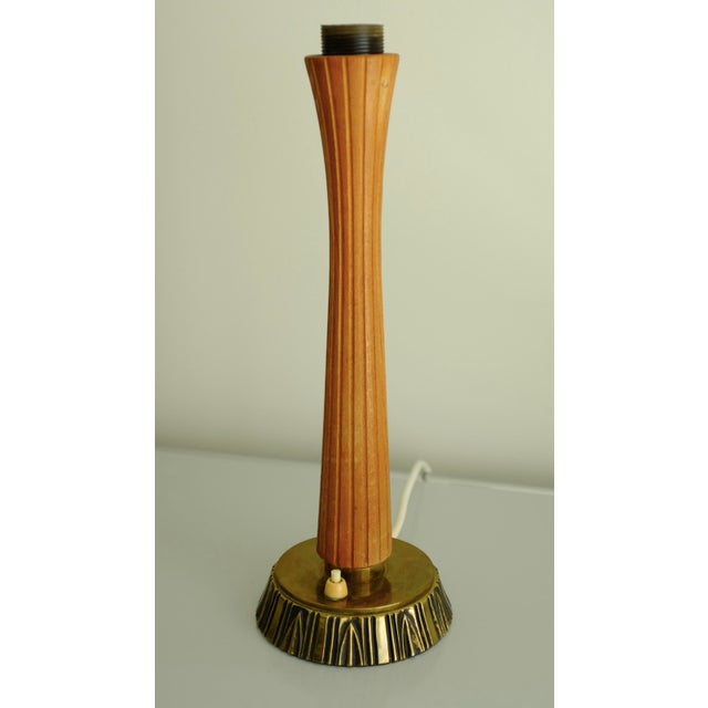 Mid-Century Modern 1950s Table Lamp by Sonja Katzin for Asea For Sale - Image 3 of 9