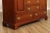 Stickley Chippendale Style Cherry China Cabinet For Sale - Image 9 of 12