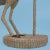Wood Large Crane Table Lamps - A Pair For Sale - Image 7 of 9