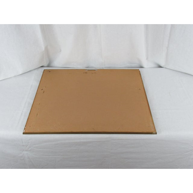 Vintage Mid-Century Spotted Mirror Frames With Italian Prints - a Pair For Sale - Image 10 of 11