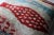 Red Contemporary Silk Velvet Ikat Pillow Cover Bohemian Pillow For Sale - Image 8 of 13