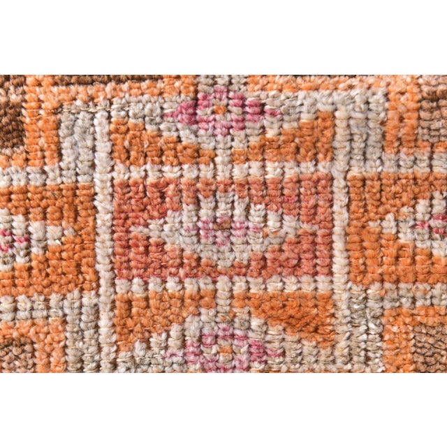 Vintage Runner Rug in Wool For Sale - Image 6 of 12