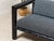 Black Vintage 1970s Black Lacquered Sofa For Sale - Image 8 of 12