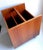 Teak Magazine / Album Rolling Storage Bin by Rolf Hesland for Brucksbo, 1960's For Sale - Image 12 of 18