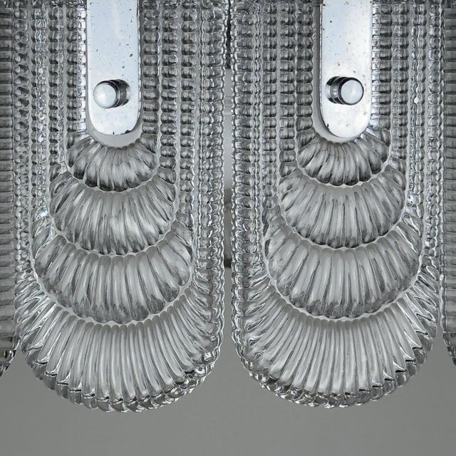 Metal Large Vintage Crystal Chandelier from Kaiser Leuchten, Germany, 1960s For Sale - Image 7 of 18