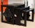 Deck of cards, clover leaf might describe these fabulous vintage cutout nesting tables that have substantial weight and...
