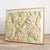 Vintage french raised relief map – mont blanc massif a vintage 3d raised relief map of the french alps, specifically...