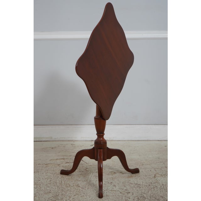 Age: C.1966 Details: High Quality Construction Queen Anne Legs & Pad Feet Traditional Style Solid Brass Hardware Shapley...