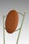 Set of Two (2) Mid-Century Modern Italian Outdoor Patio / Bistro Chairs in Wrought Iron & Vinyl, Usa, C. 1960s For Sale - Image 15 of 18