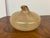 Amber Mottled Scavo-Style Art Glass For Sale - Image 11 of 12
