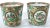 Rose 19th C. Chinese Rosé Medallion Tea Cups, Set of 4 For Sale - Image 8 of 12