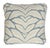 Contemporary Brunschwig & Fils Blue Palm Frond Pillow with Down Insert For Sale - Image 3 of 3