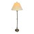Brass + Cut Glass Floor Lamp, Vintage. For Sale