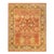 Mogul, One-of-a-Kind Hand-Knotted Area Rug in Orange, 8' 1" x 10' 1" For Sale