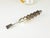 Orange and Clear Murano Glass Bottle with Silver Cork from Cleto Munari, 1990s For Sale - Image 4 of 9