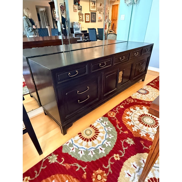 Mazor Masterpiece Hollywood Regency Asian Style Sideboard For Sale - Image 10 of 12