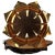 Marie Zimmermann Arts and Crafts Copper Lotus Form Dishes, Set of 6 For Sale - Image 11 of 11