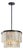 Aloadecor Matte Black Coastal Natural Capiz Round Chandelier 5-Light Modern Pendant Fixture For Sale