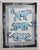 Cleo Plowden Tiger Leopard Panther Blank & White Blue Gray Minimalism Folk Art Expressionism Original Painting by Cleo Plowden For Sale - Image 4 of 4