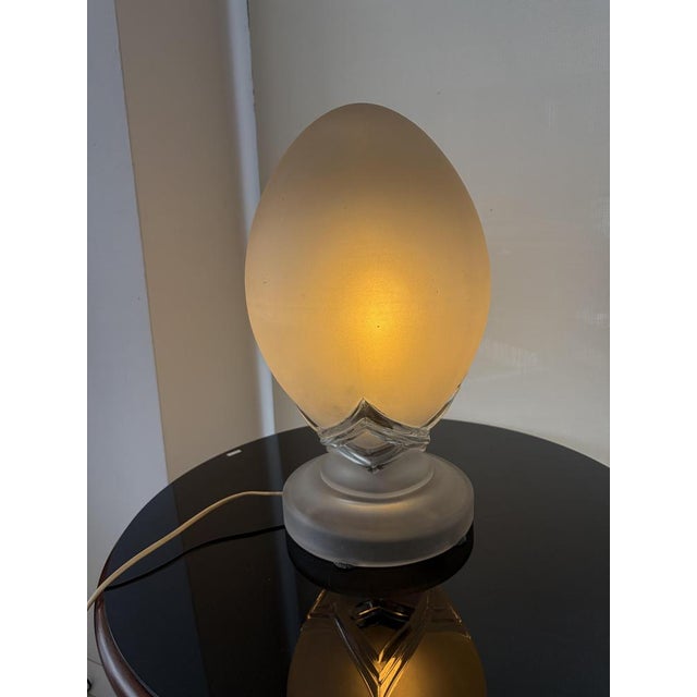 Vintage Murano Glass Table Lamp by Tommaso Barbi, 1980s For Sale - Image 11 of 13