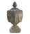 Stone Pair of Neo-Classical Style Cast Stone Garden Urns and Pedestals For Sale - Image 7 of 12