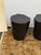 Global Views Black Trunk Stools, Pair For Sale In San Francisco - Image 6 of 12