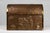 Goldenrod Large Chest with Sculpted Copper Relief, Belgium, 1930s For Sale - Image 8 of 13