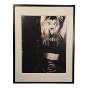 1990s David Lachapelle & John Blaine Blonde Woman With Cropped Top Original Photograph, Framed